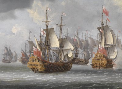 English Warships by Isaac Sailmaker